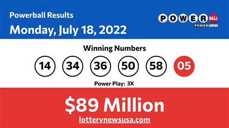 Missouri (MO) Powerball Numbers with Double Play.